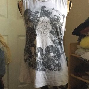 Alice in wonderland tank top